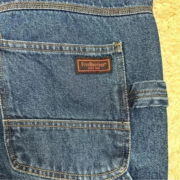 Five Brothers Men’s Carpenter Jeans size 38x29 - Picture 7 of 10